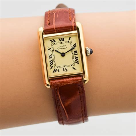 vintage Cartier Tank watch women's